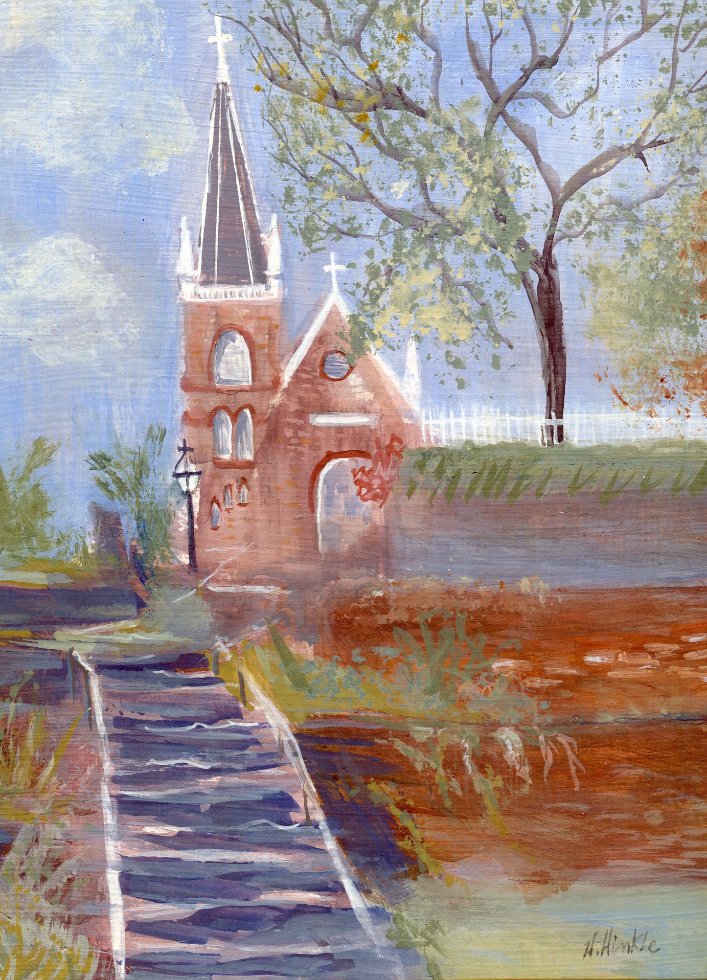 Church in Historic Harpers Ferry