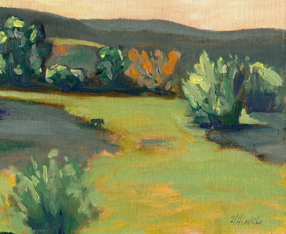 Morning Light on Cow Pasture art print