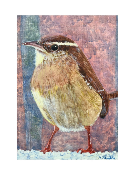 Carolina Wren art print