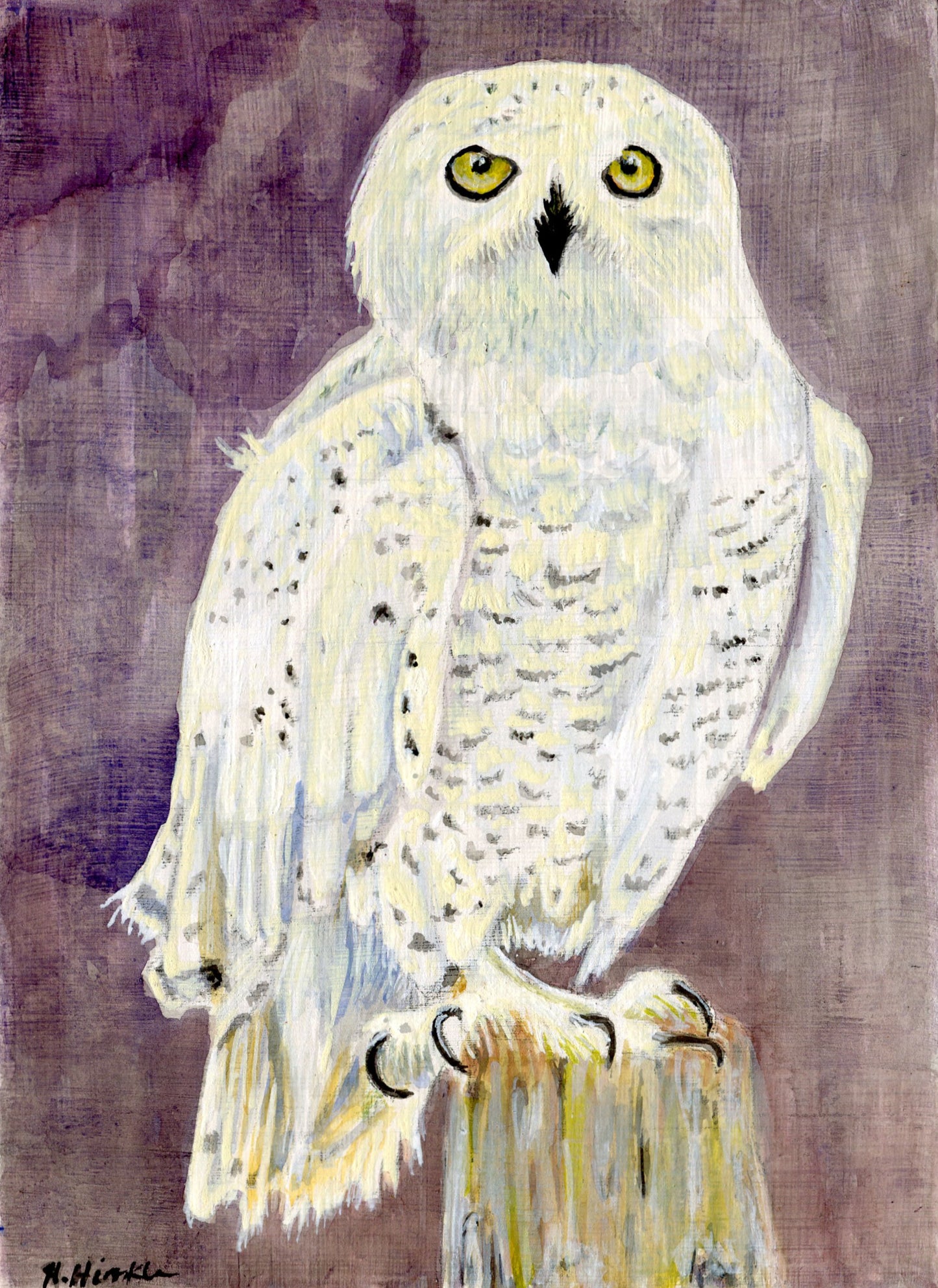 Snowy Owl art print